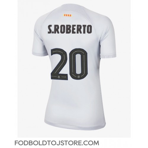 Barcelona Sergi Roberto #20 Tredjetrøje Dame 2022-23 Kortærmet